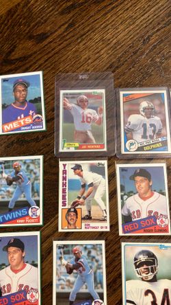 Vintage sports cards