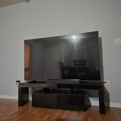 TV 70inch , TV Stand, Sound Bar
