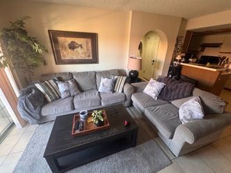 Gray sleeper sofa sectional