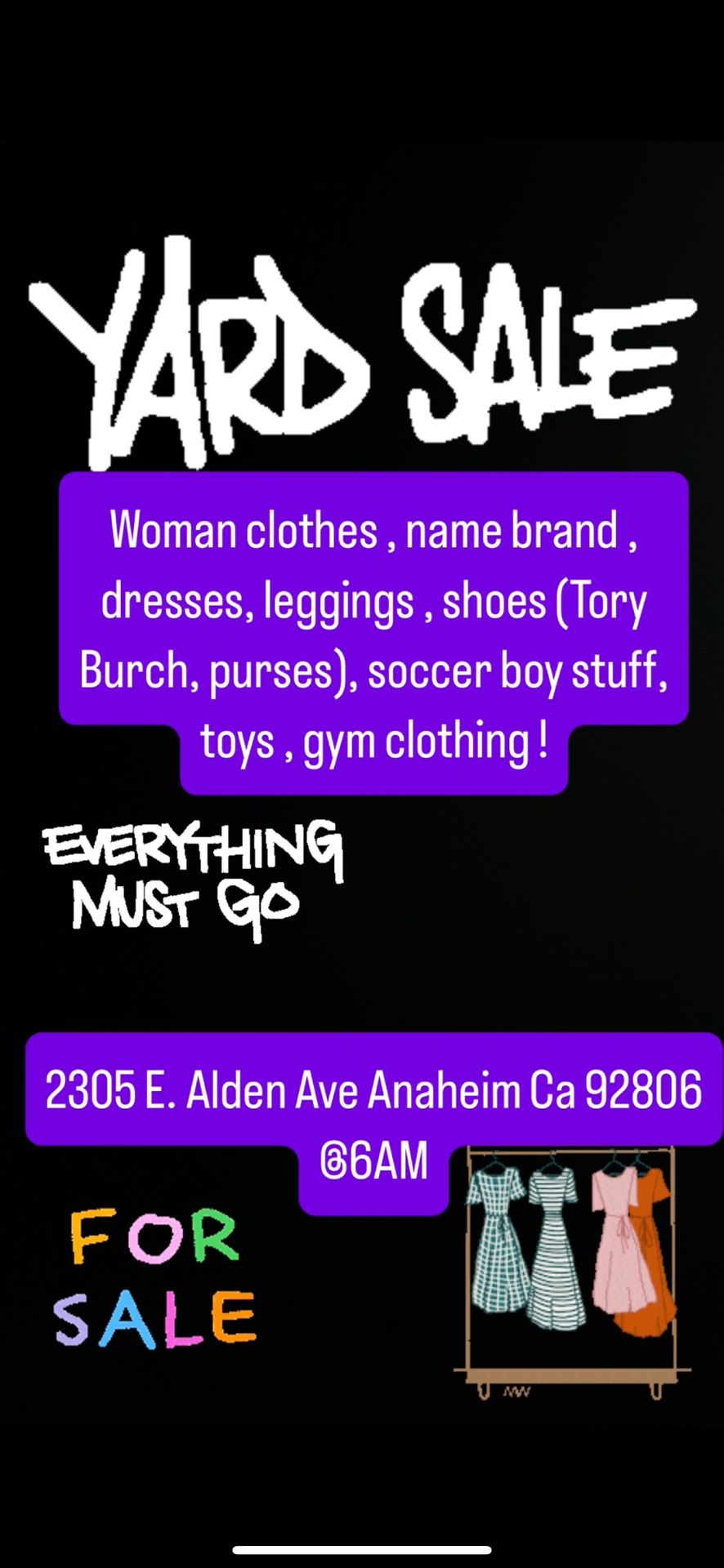 Yard Sale