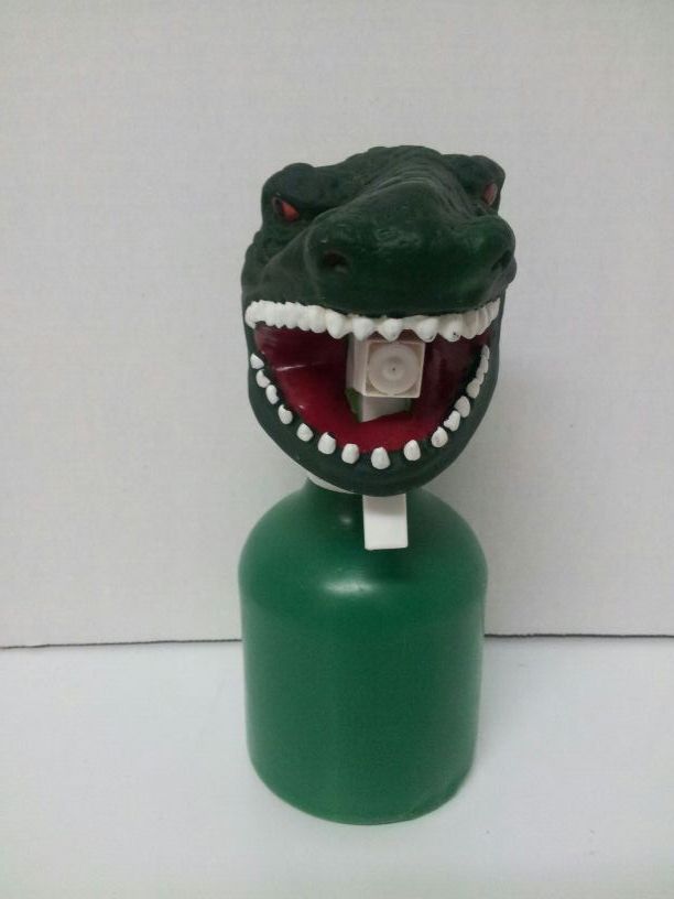 Dinosaur squirt bottle