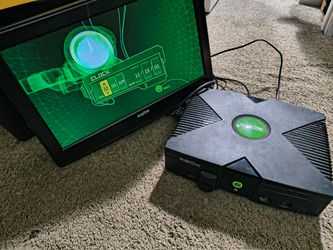 Original Xbox, no games, used