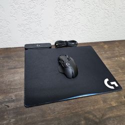 Logitech PowerPlay Mouse Pad & G502
