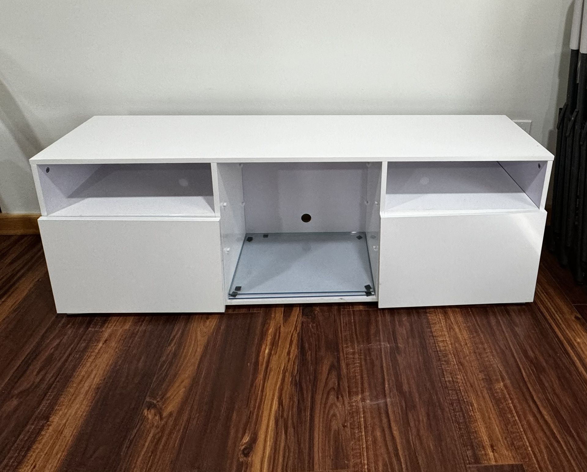 WHITE TV STAND FOR SALE 