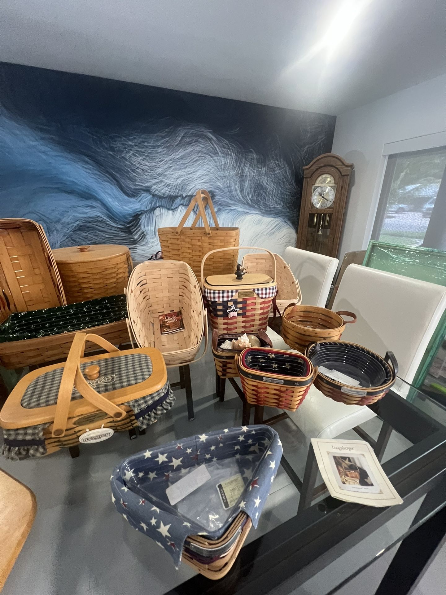 Longaberger Basket Set Or Individual Pieces