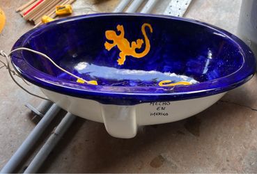 Talavera sink