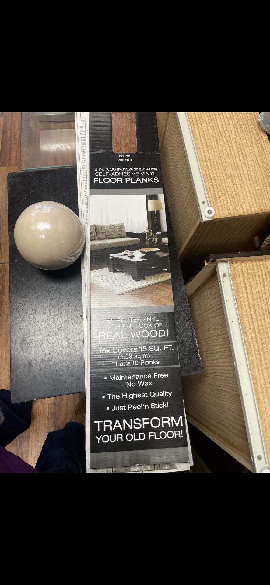 18 Boxes Of Floor