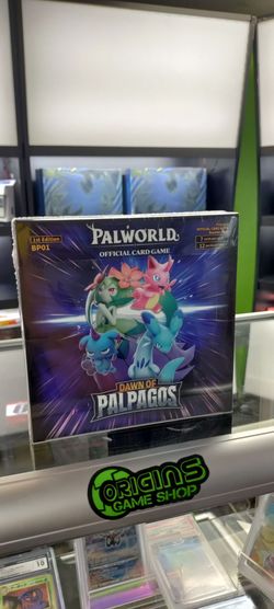 Palworld Official Card Game Dawn of Palpagos Booster Box 1st Edition