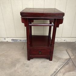 vintage Handmade  Chinese Tea Table