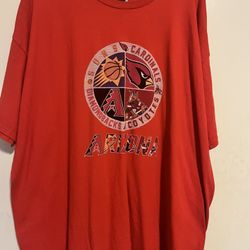 Arizona Sports Teams Shirt 3XL