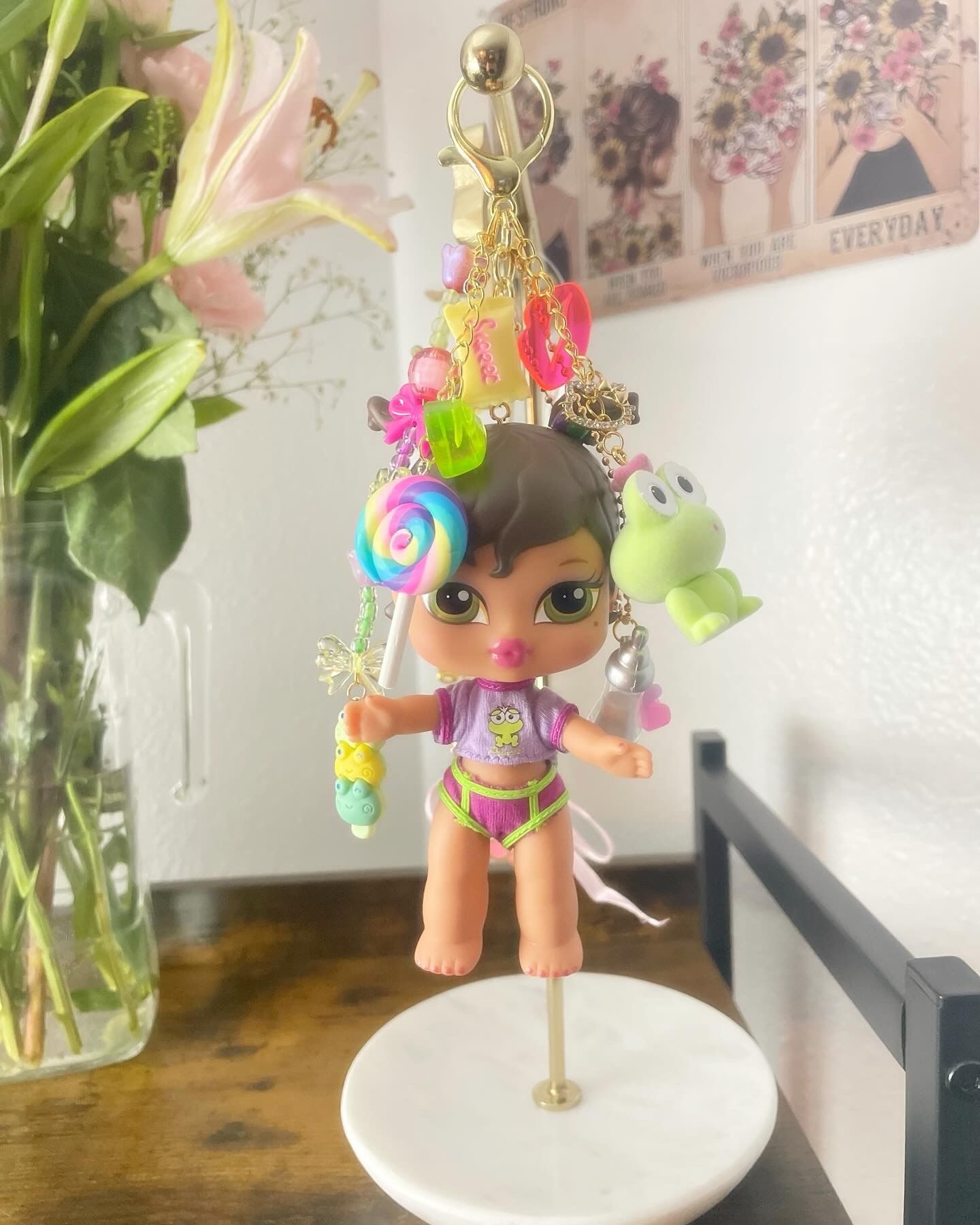 Custom Bratz Keychain