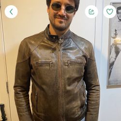 Real Italian leather Jacket
