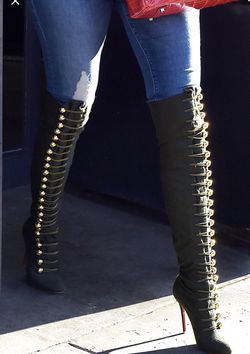 Christian Louboutin thigh-high boots for Raleigh, NC - OfferUp