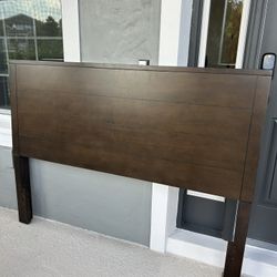 Queen Wood Headboard