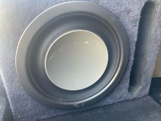 MB Quart 10” sub with ported box