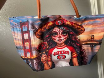 49ers hand bag