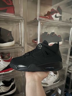 Jordan Retro 4 “Black Cat” GS
