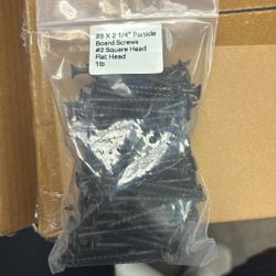 #8-2 1/4” Particle board Screw - 1 Pound