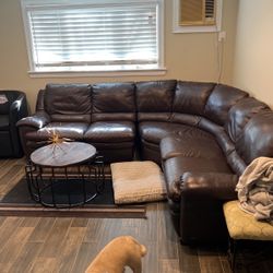 Natuzzi Editions Leather sofa