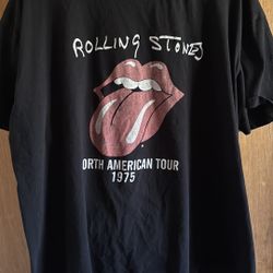 Rolling Stones Tee Shirt Black XXL