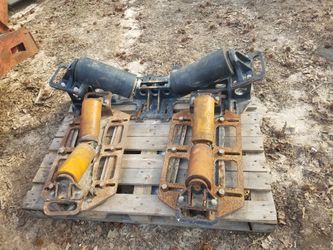 Large single angled roller set