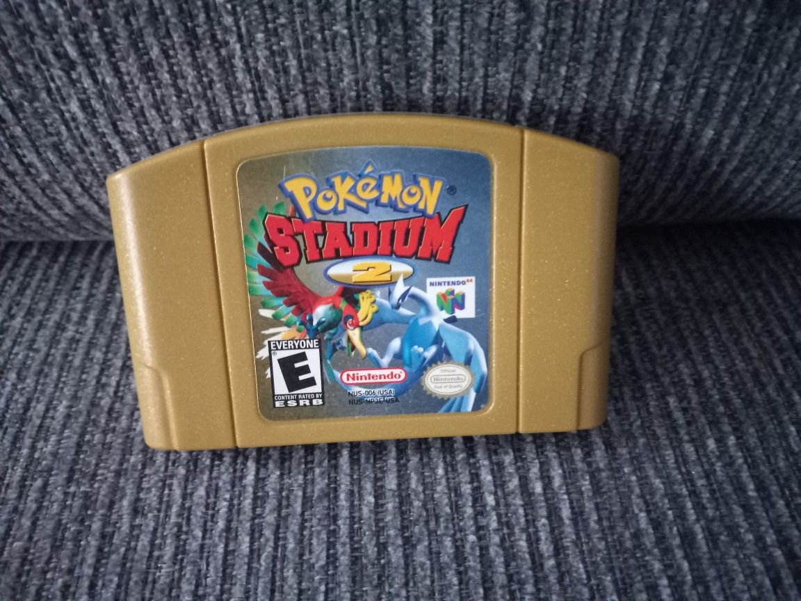 Pokémon Stadium 2 N64 Game