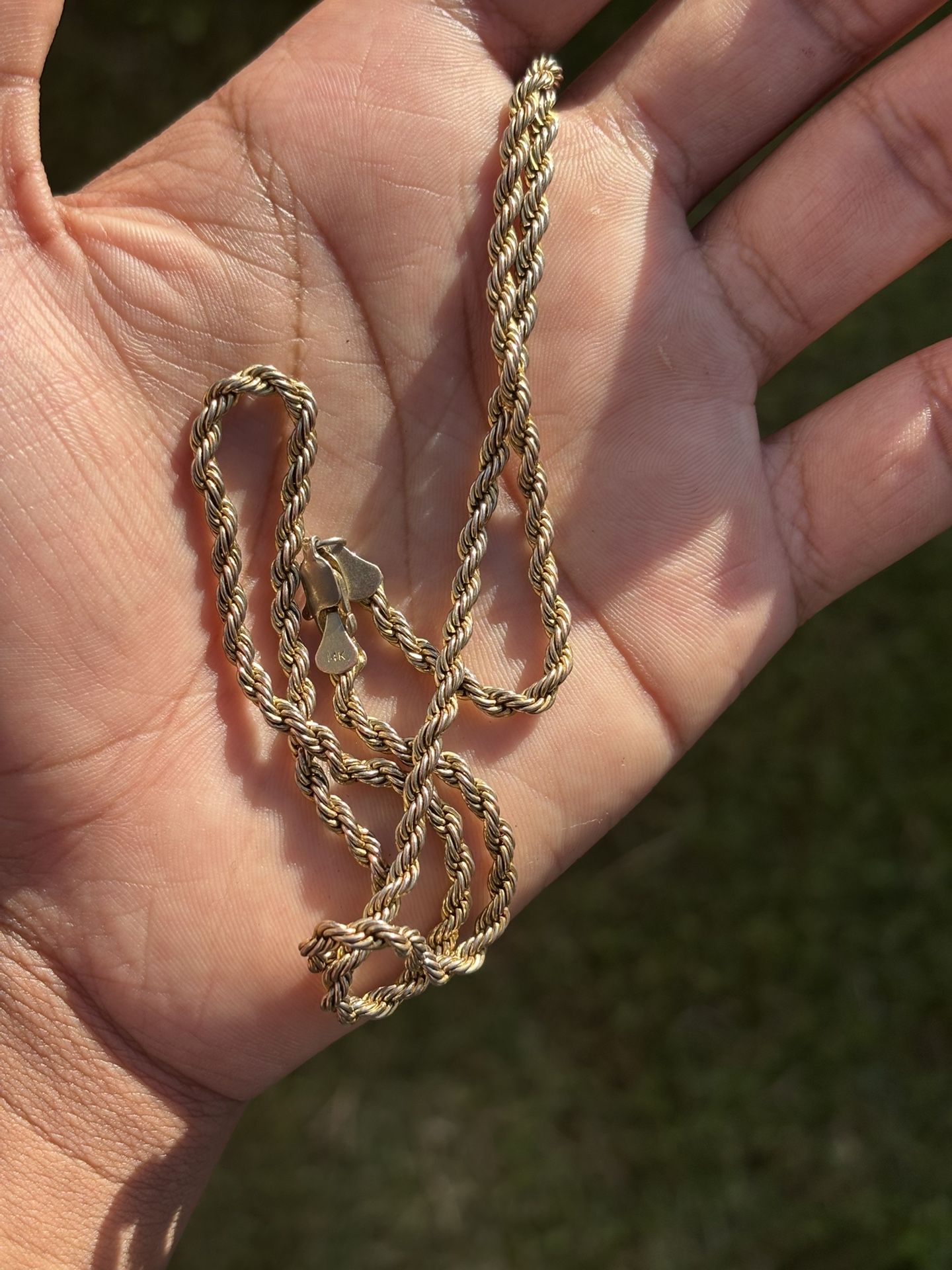 Gold Rope Chain