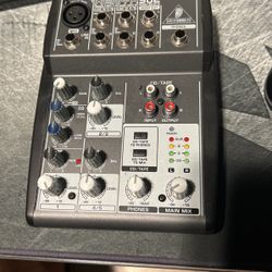 Behringer Xenyx 502S 5-channel Analog Streaming Mixer