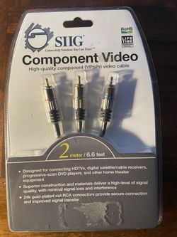 SIIG Component Video Cables 2 Meter