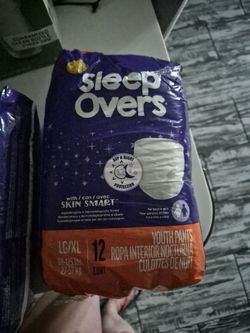 Sleep overs XL 12 ct.