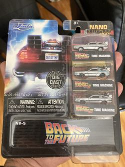 Jada Back To The Future Cars 
