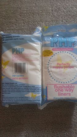 PHP Flushable Disposable Nappy Diaper One Way Liners