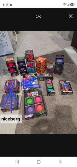 Needoh squishy toys