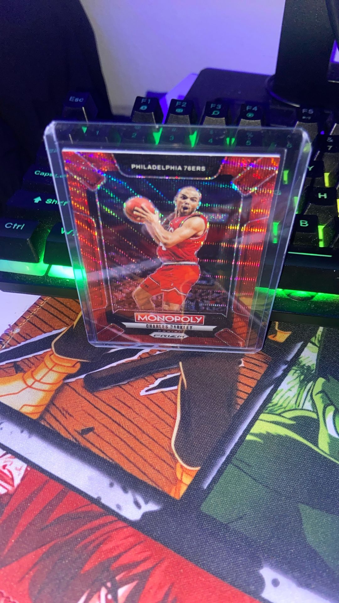 CHARLES BARKLEY RED PRIZIM MONOPOLY