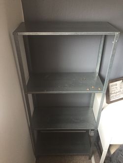 IKEA metal shelf