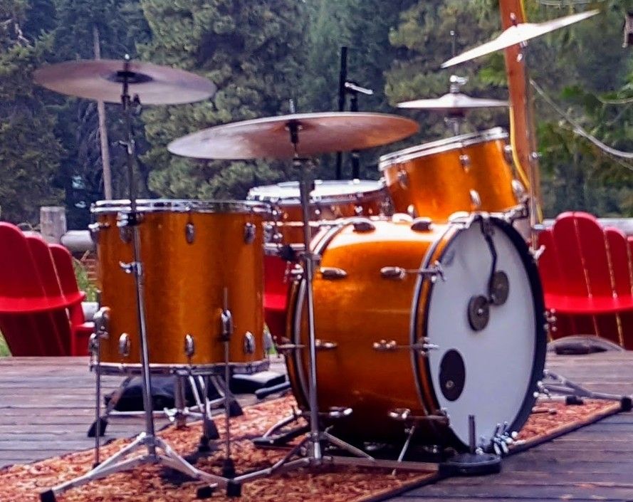 1950s Slingerland Radio King Vintage Drum Set