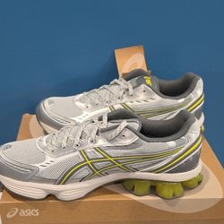Asics Gel Kinetic Grey/ Yellow 10.5