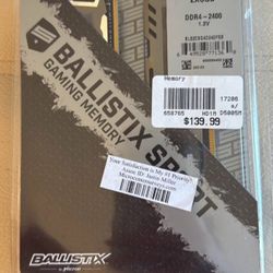 Ballistix by Micron RAM