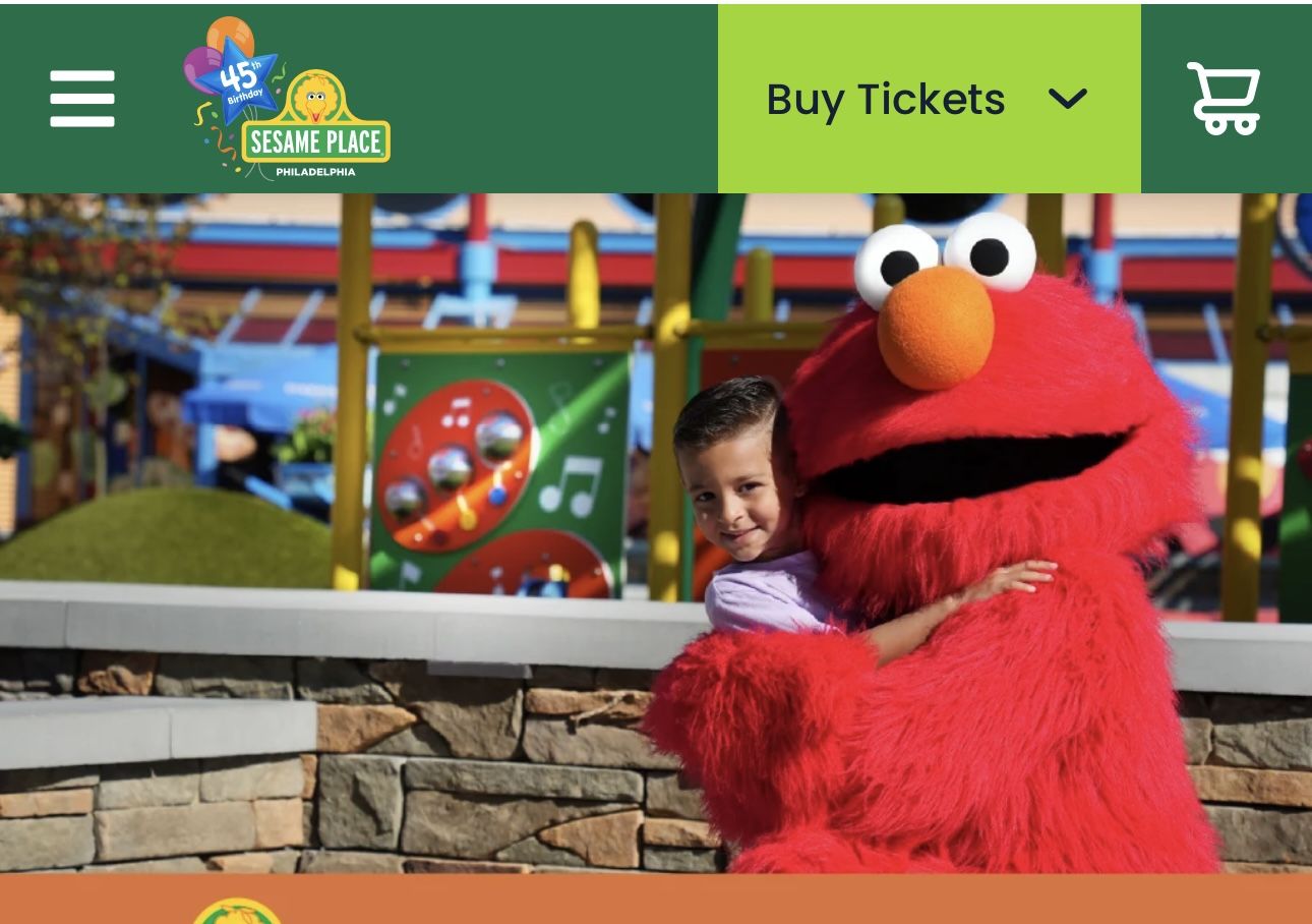 Sesame Place Tickets 15 Each Parking Not Included Meet At The Park Expires June 15