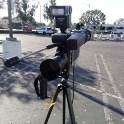 1985 News Broadcast Color Video Camera 