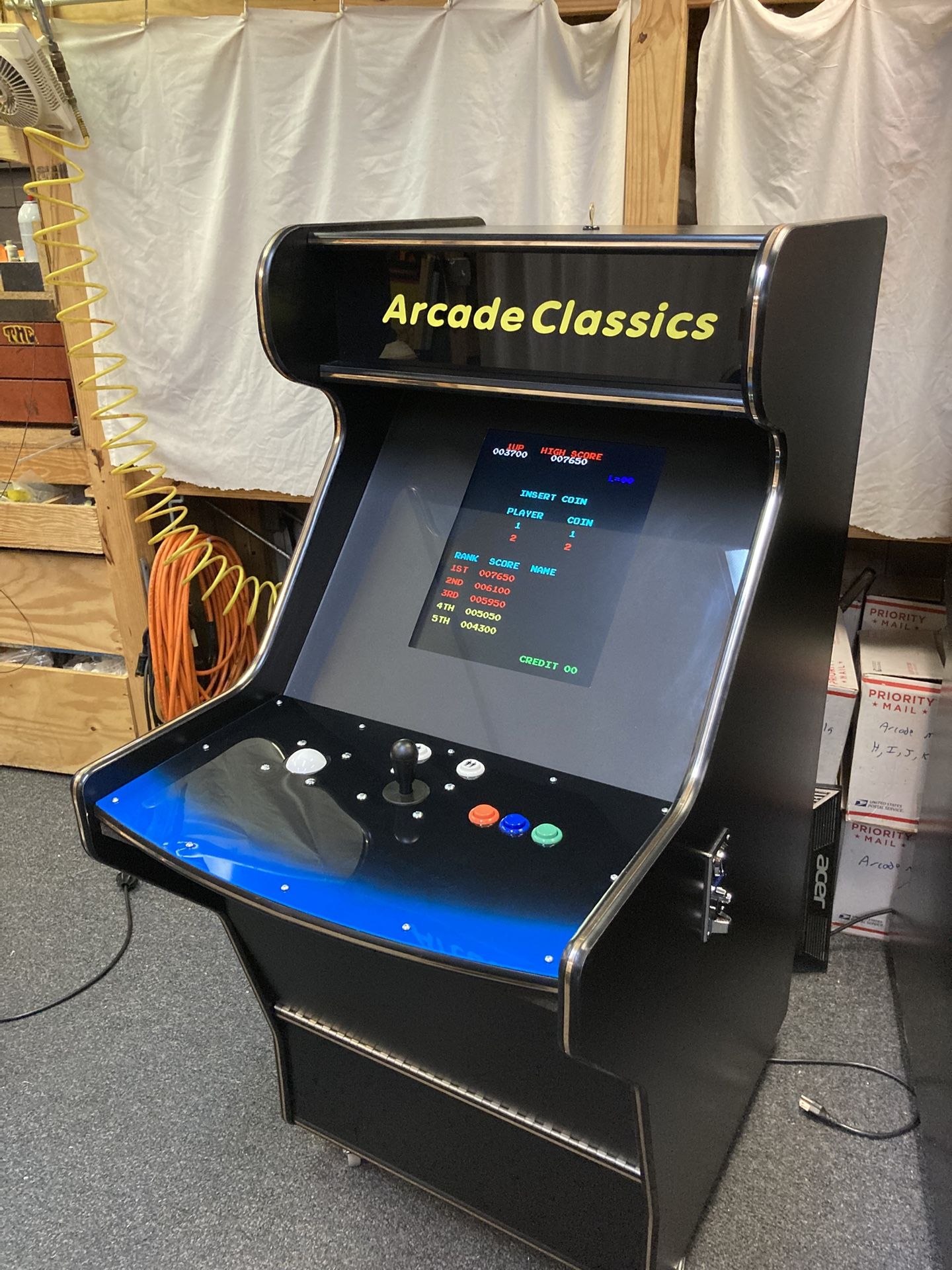 Sitdown Arcade Machine With 60 Games