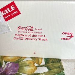 1931 Replica Of The Coca-Cola Delivery Truck By Danbury Mint