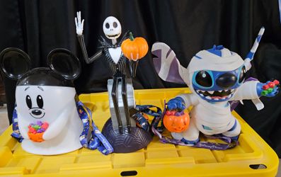 Disneyland Halloween Popcorn Buckets