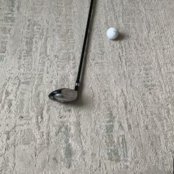 Golf Ball And Golf Stick 