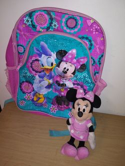 Kids minnie mouse backpack minnie mouse toy