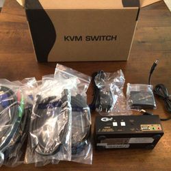 CKL HDMI KVM 2 Port 4K 30Hz Dual Monitor Extended Display (CKL-922HUA)