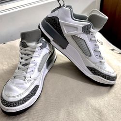 Nike Air Jordan Spizike Low Grey White. Mens Size 9 Elephant