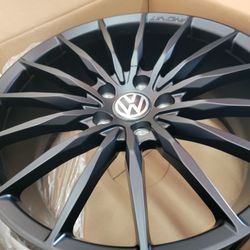 18" New Wheels & New Tires For VW GTI/ JETTA/rabbit 