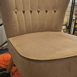 Pink Velvet Chair 