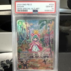 Sugar Op04-024 Special Alternate Art PSA 10